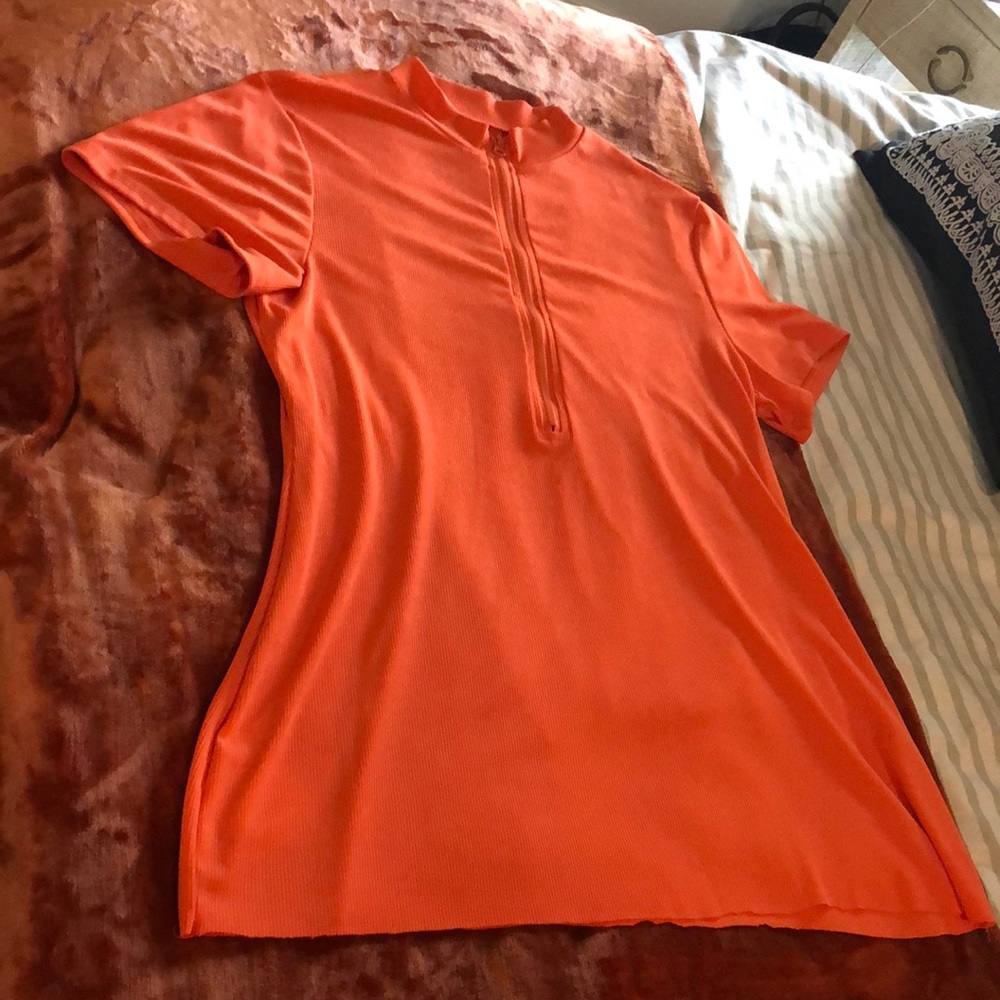 Orange dress